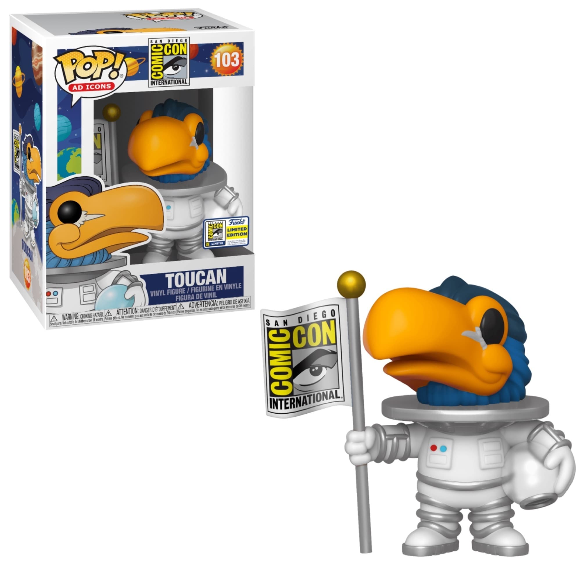 Toucan (Astronaut) (White) [SDCC] - Ad Icons