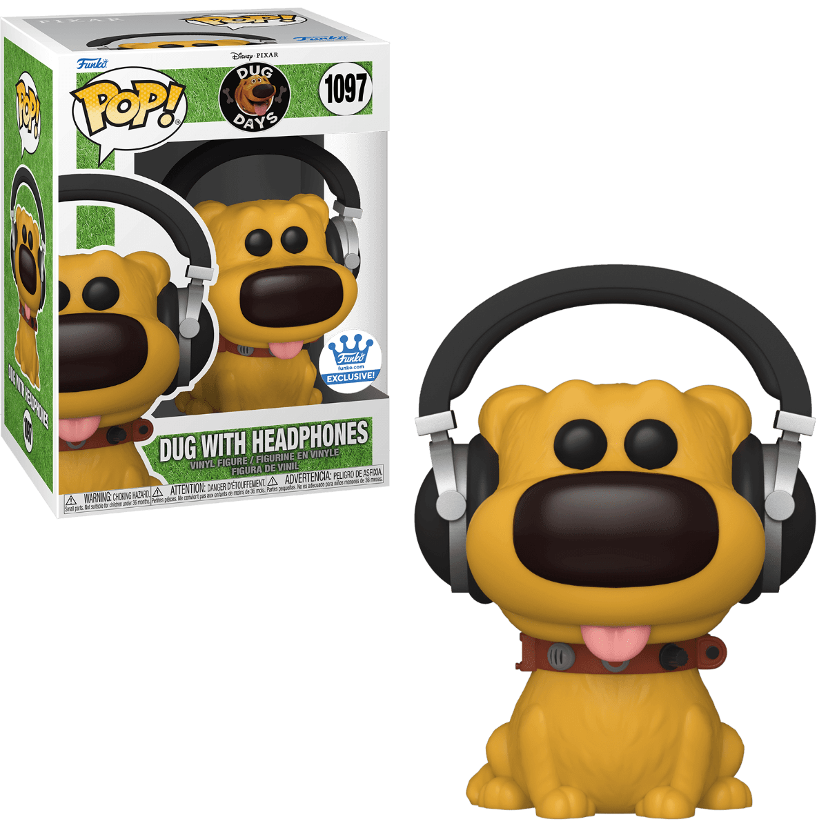 Dug with Headphones - Disney